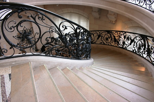 krásný tvar schodiště